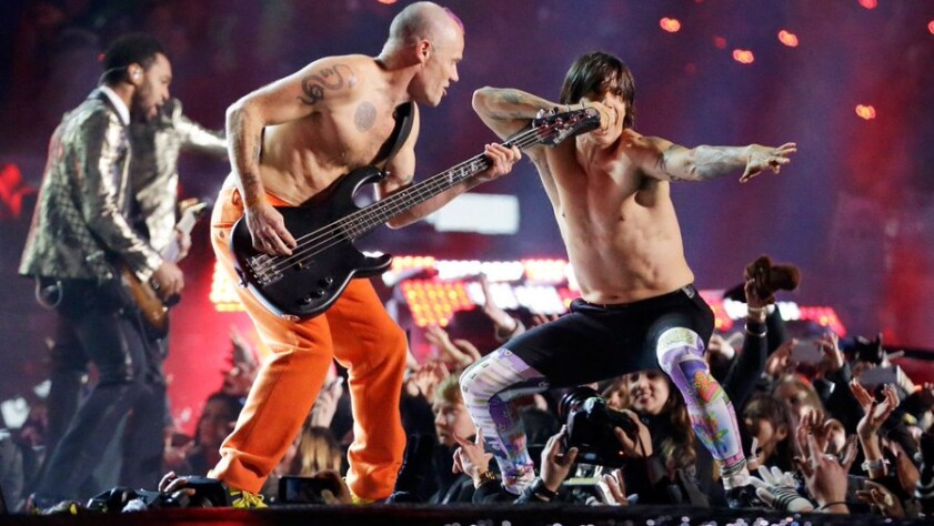 Flea, baixista Red Hot Chili Peppers