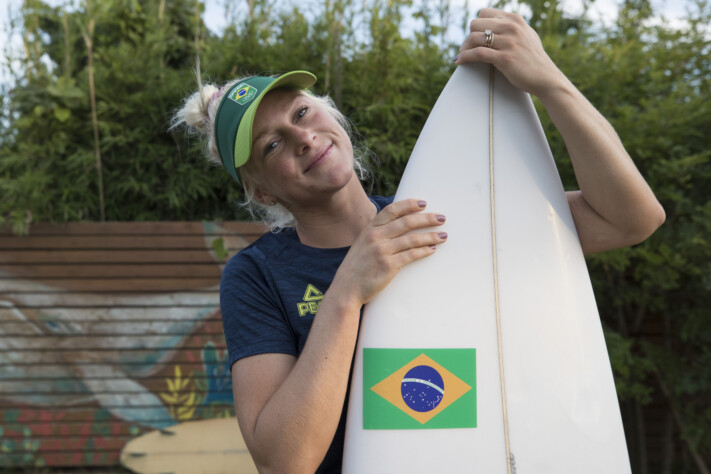 Tatiana participou dos Jogos Olímpicos de Tóquio