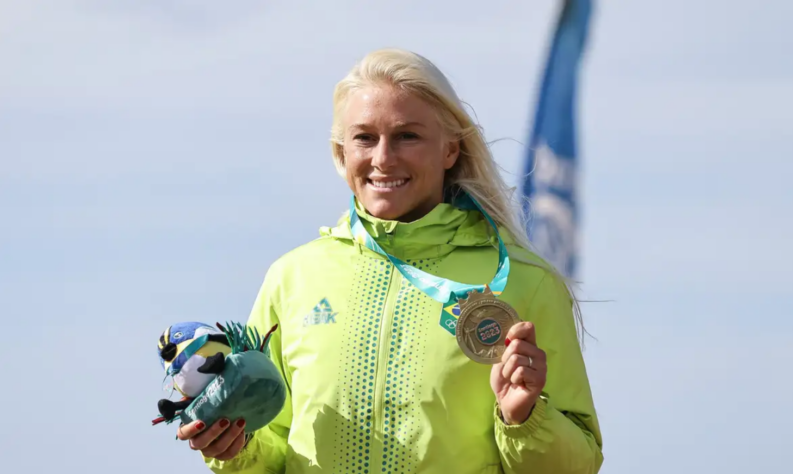 Tatiana foi prata nos Jogos Olímpicos de Paris