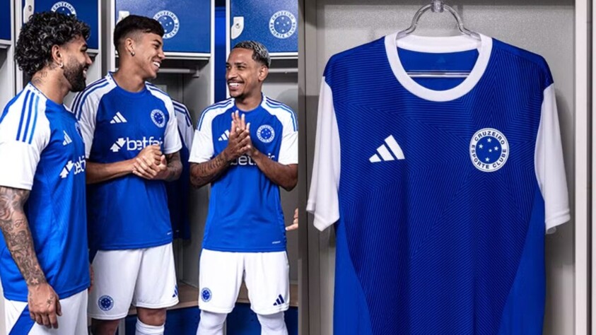 Cruzeiro: Uniforme I - 2025