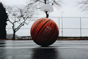 Bola de basquete de rua