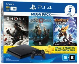 Console PS4 Slim 500GB + Game Uncharted 4 Nacional com 1 Ano de Garantia -  Sony em Promoção na Americanas