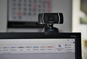 Usando a webcam no computador