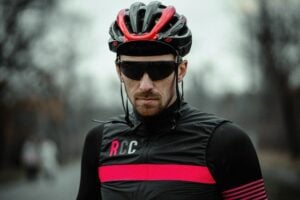 Capacete de ciclismo masculino