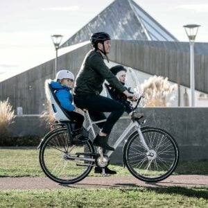 cadeirinha para bicicleta frontal e traseira