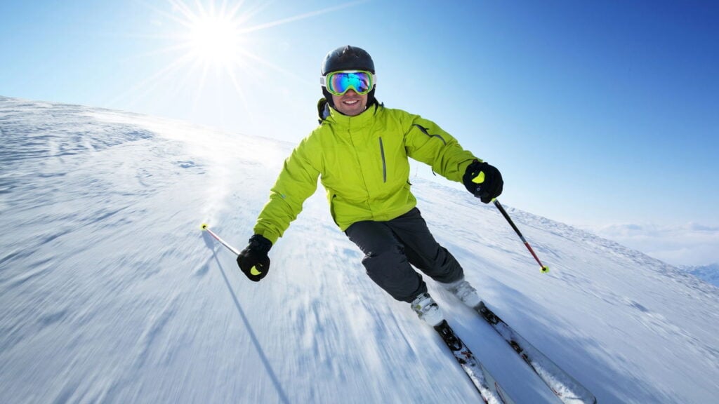 Como o esqui artificial está salvando o esporte da falta de neve