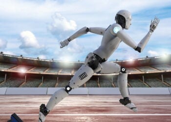 Robôs competem ao lado de humanos na meia maratona em Pequim