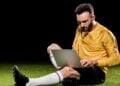 Atletas estão jogando metade na vida real e metade no videogame
