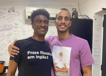 Você sabia que Hélio de la Peña representa seu time com orgulho?