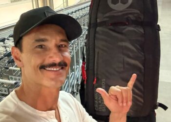 A história de amor de Rodrigo Santoro e seu time do coração!