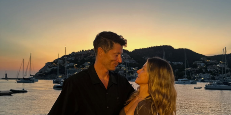 Esposa de Lewandowski era campeã de karatê antes da fama