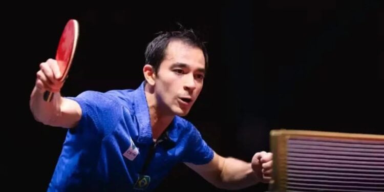 De hobby a medalha Hugo Calderano inspira o tênis de mesa nacional