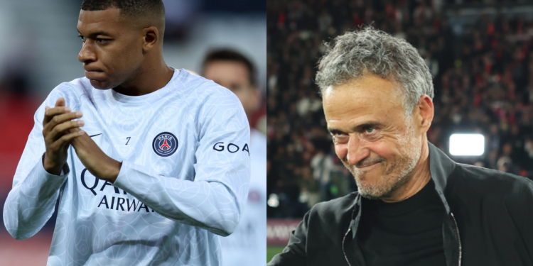Mbappe e Luís Henrique