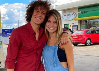 Bruna Loureiro escolheu discrição e conquistou David Luiz