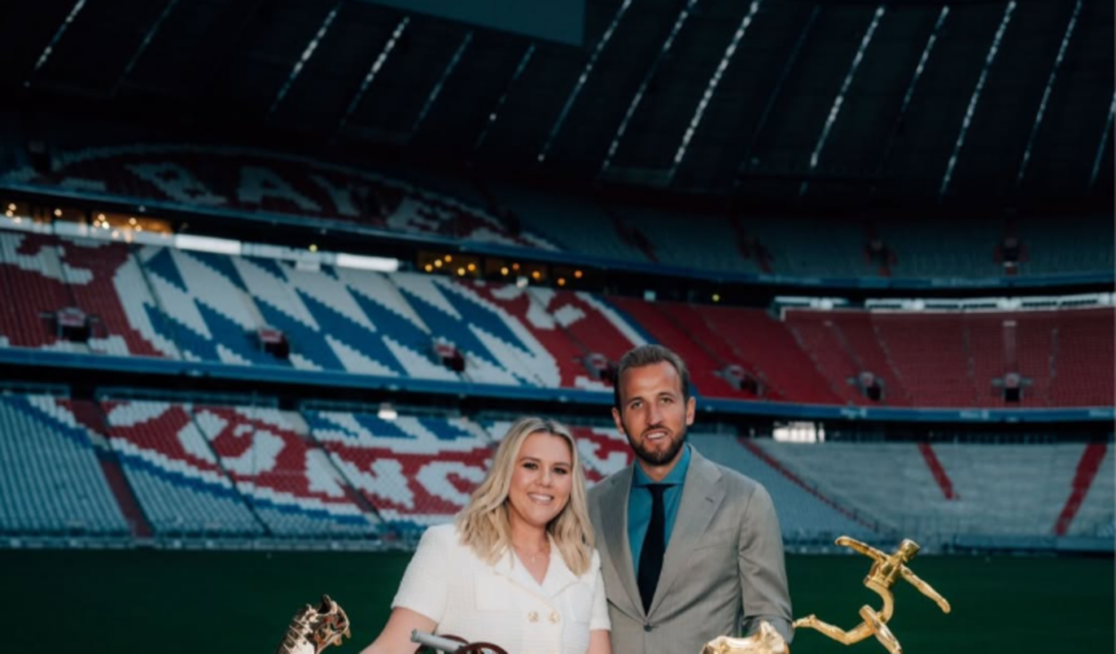 Mulher por trás do sucesso de Harry Kane impressiona