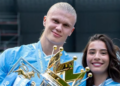 Namorada de Haaland que joga futebol profissional virou mãe aos 21 anos