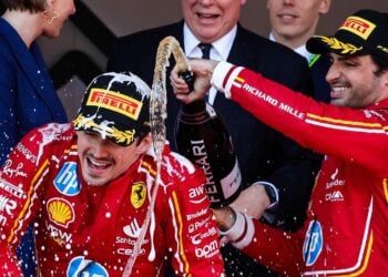 O treino que Leclerc e Sainz faziam antes de correr pela Ferrari