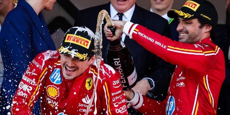 O treino que Leclerc e Sainz faziam antes de correr pela Ferrari