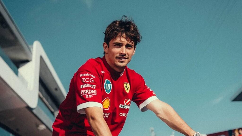 O treino que Leclerc e Sainz faziam antes de correr pela Ferrari