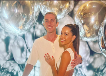 Patricia Kasmirski é a esposa espanhola de Felipe Luís que abandonou tudo na Europa pelo amor