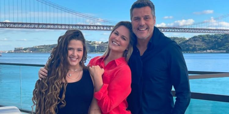 Susana acompanhou Júlio César na Itália sem abandonar sua carreira