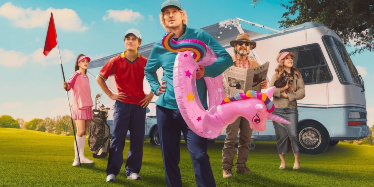 Ator famoso voltou depois de anos nessa série sobre golfe