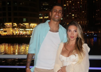 Portuguesa que namora Cancelo há 13 anos criticou Guardiola nas redes sociais