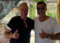 Ex-atacante italiano largou o futebol e virou chef de restaurante à beira-mar